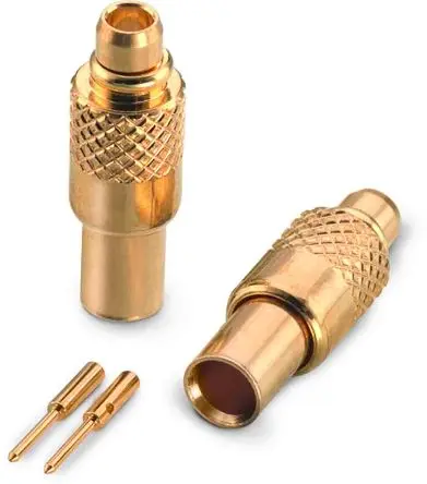 Produktfoto 1 von Wurth Elektronik WR-MMCX Stecker Koaxialsteckverbinder MCX-Steckverbinder, Kabel, für RG405-Kabel, 50 Ω Lot, Standard,