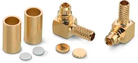 Produktfoto 1 von Wurth Elektronik WR-MMCX Stecker Koaxialsteckverbinder MCX-Steckverbinder, Kabel, für RG188A, RG174, RG-316-Kabel, 50 Ω