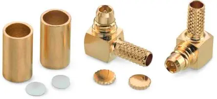 Produktfoto 1 von Wurth Elektronik WR-MMCX Stecker Koaxialsteckverbinder MCX-Steckverbinder, Kabel, für RG-316-Kabel, 50 Ω