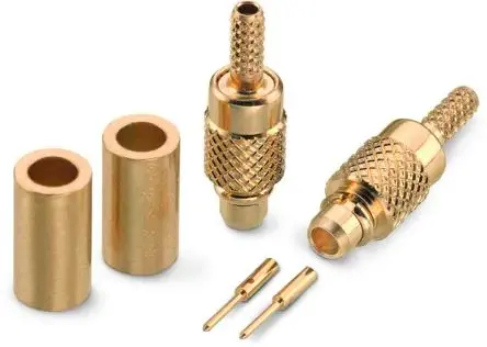 Produktfoto 1 von Wurth Elektronik WR-MMCX Stecker Koaxialsteckverbinder MCX-Steckverbinder, Kabel, für RG196, RG178-Kabel, 50 Ω