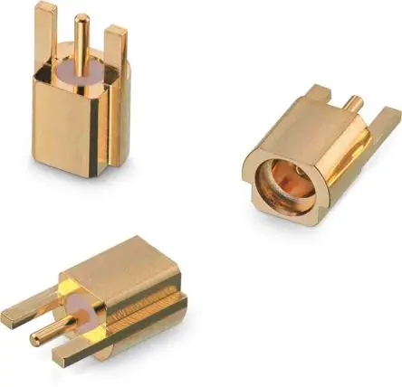 Produktfoto 1 von Wurth Elektronik WR-MMCX Buchse Koaxialsteckverbinder MCX-Steckverbinder, Oberfläche, 50 Ω Lot, Standard, Gerade