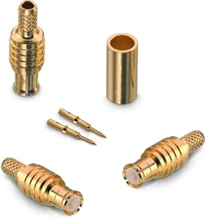 Produktfoto 1 von Wurth Elektronik WR-MCX Stecker Koaxialsteckverbinder MCX-Steckverbinder, Kabel, für RG-316-Kabel, 50 Ω