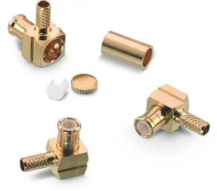 Produktfoto 1 von Wurth Elektronik WR-MCX Stecker Koaxialsteckverbinder MCX-Steckverbinder, Kabel, für RG174, RG188A, RG-316-Kabel, 50 Ω