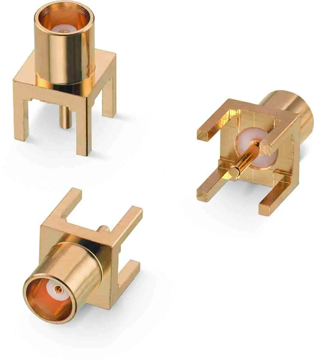 Wurth Elektronik WR-MCX Buchse Koaxialsteckverbinder MCX-Steckverbinder, Durchsteckmontage, 50 Ω Lot, Standard, Gerade