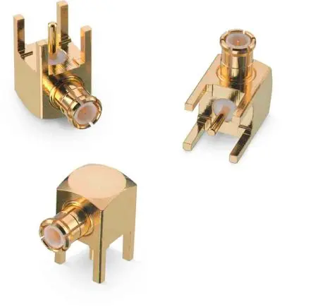 Wurth Elektronik WR-MCX Stecker Koaxialsteckverbinder MCX-Steckverbinder, Durchsteckmontage, 50 Ω Lot, Standard,