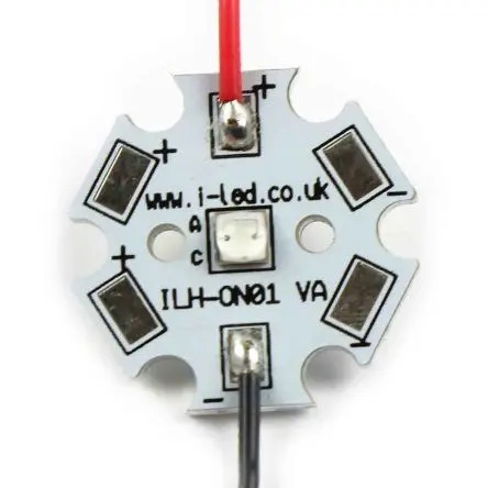 Produktfoto 1 von Intelligent LED Solutions LED-Array OSLON Square 1+ PowerStar Neutralweiß, 1-LEDs, Ø 20 mm Außen-ø 280 lm-Typ, 4000k 2