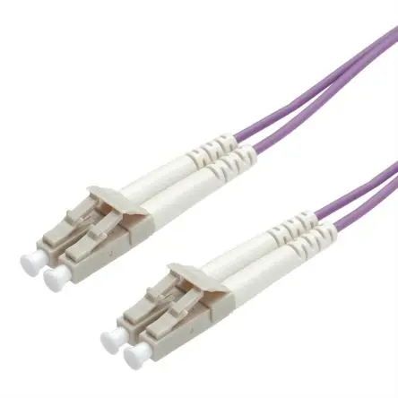 Roline LWL-Kabel 20 m, Polyvinylchlorid Violett LC LC