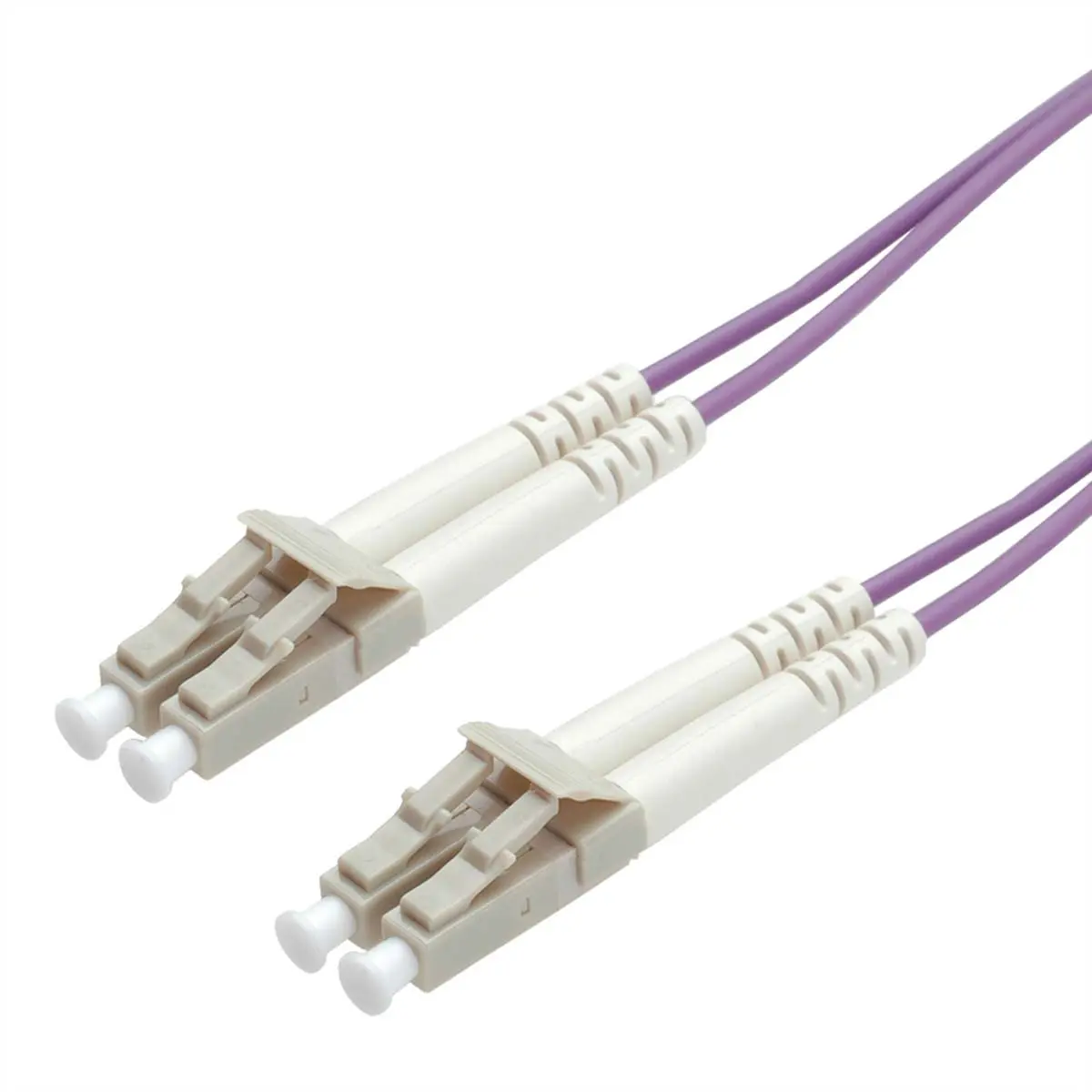 Produktfoto 1 von Roline LWL-Kabel 20 m, Polyvinylchlorid Violett LC LC