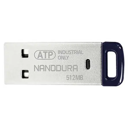 Produktfoto 1 von ATP 512 MB SLC USB-Stick, USB 2.0 Industriequalität
