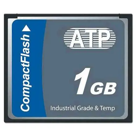 Produktfoto 1 von ATP L800Pi Compact Flash Speicherkarte Industriequalität 1 GB, Compact Flash, SLC