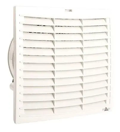 STEGO AC Filterlüfter, 70dB(A), 230 V ac, 140W, 560m³/h, 291 x 291mm, IP54