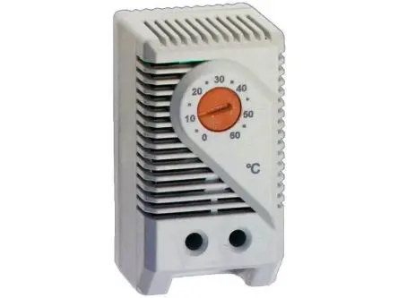 Produktfoto 1 von STEGO KTO 011 Schaltschrank-Thermostat / 250V ac Öffner, 70 °C, -45 °C 250V ac