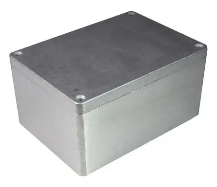 Produktfoto 1 von RS PRO 5500; Gehäuse; Aluminiumlegierung; Silber IP65 Breite 108 mm Höhe 75 mm Länge 148 mm