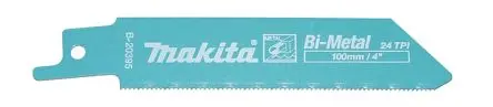 Produktfoto 1 von Makita Bimetall Dünnes Metall Säbelsägeblatt / 24 TPI 100 mm 5
