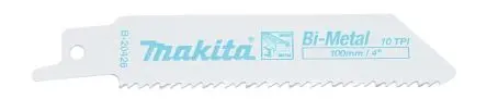 Produktfoto 1 von Makita Bimetall Holz, Metall Säbelsägeblatt / 10 TPI 100 mm 5