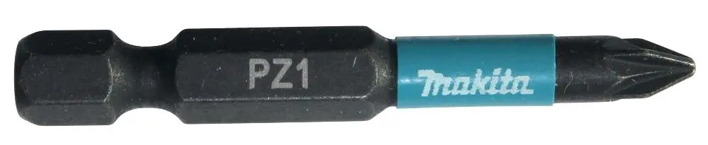 Produktfoto 1 von Makita 6.35 mm PZ1 Sechskant Schraubbit, Pozidriv Magnet, 1-teilig, 50 mm