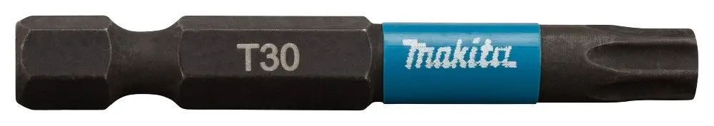 Produktfoto 1 von Makita 6.35 mm T30 Sechskant Schraubbit, Sechskant Magnet, 1-teilig, 50 mm