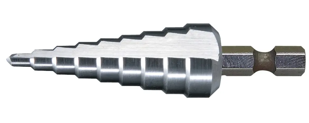 Makita HSS Stufenbohrer Ø 4 → 12mm 9-stufig, 4mm → 12mm
