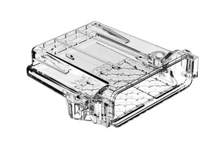Produktfoto 1 von Amphenol AIPXE Leiterplattengehäuse, Polycarbonat 35 mm, 114 mm 119 mm