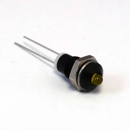 CML 1902X00X Gelb Tafelmontage-Anzeige, M6 2.1V M6, IP40