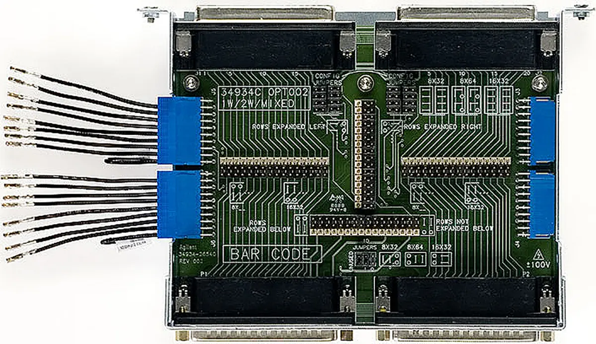 Produktfoto 1 von Keysight Technologies Konfigurationsblock für Datenerfassung Konfigurationsblock für 34934A Vierfach-Matrix mit 4 x 32