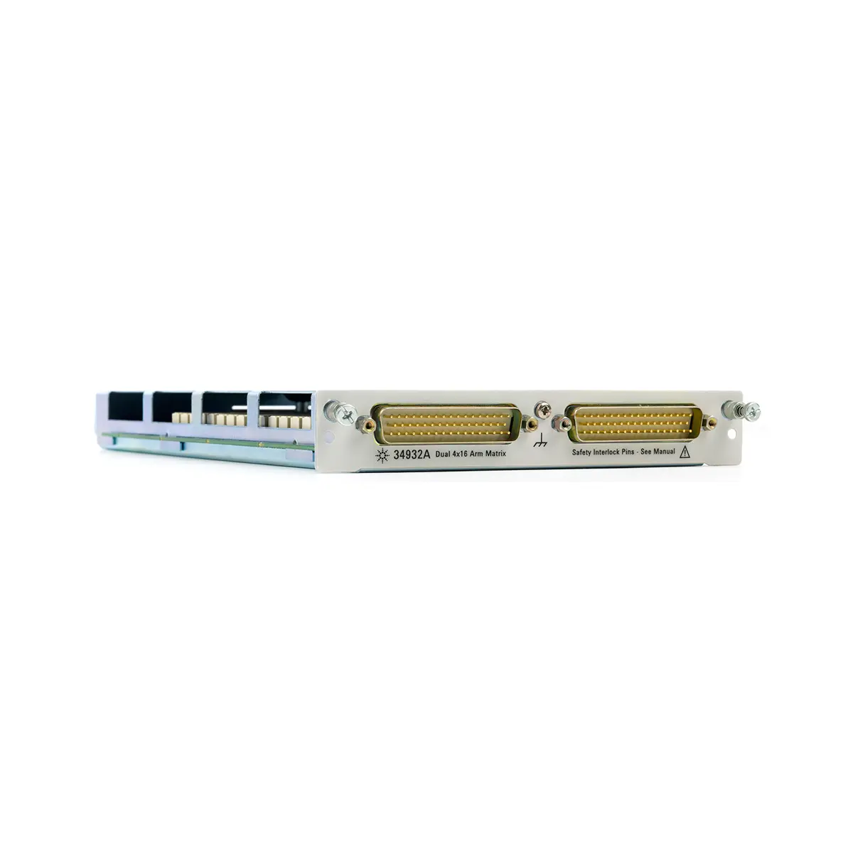Produktfoto 1 von Keysight Technologies Multiplexer für Datenerfassung Zweifache Matrix mit 4 x 16 Arm für Datenerfassungssystem 34980A