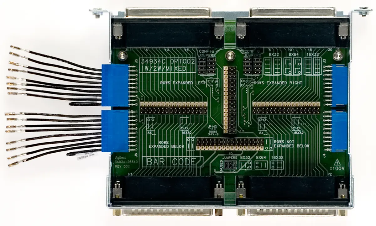 Produktfoto 1 von Keysight Technologies Datenkabel für Datenerlogger Reihenerweiterungskabel für Anschlussklemmenblock 34934C und