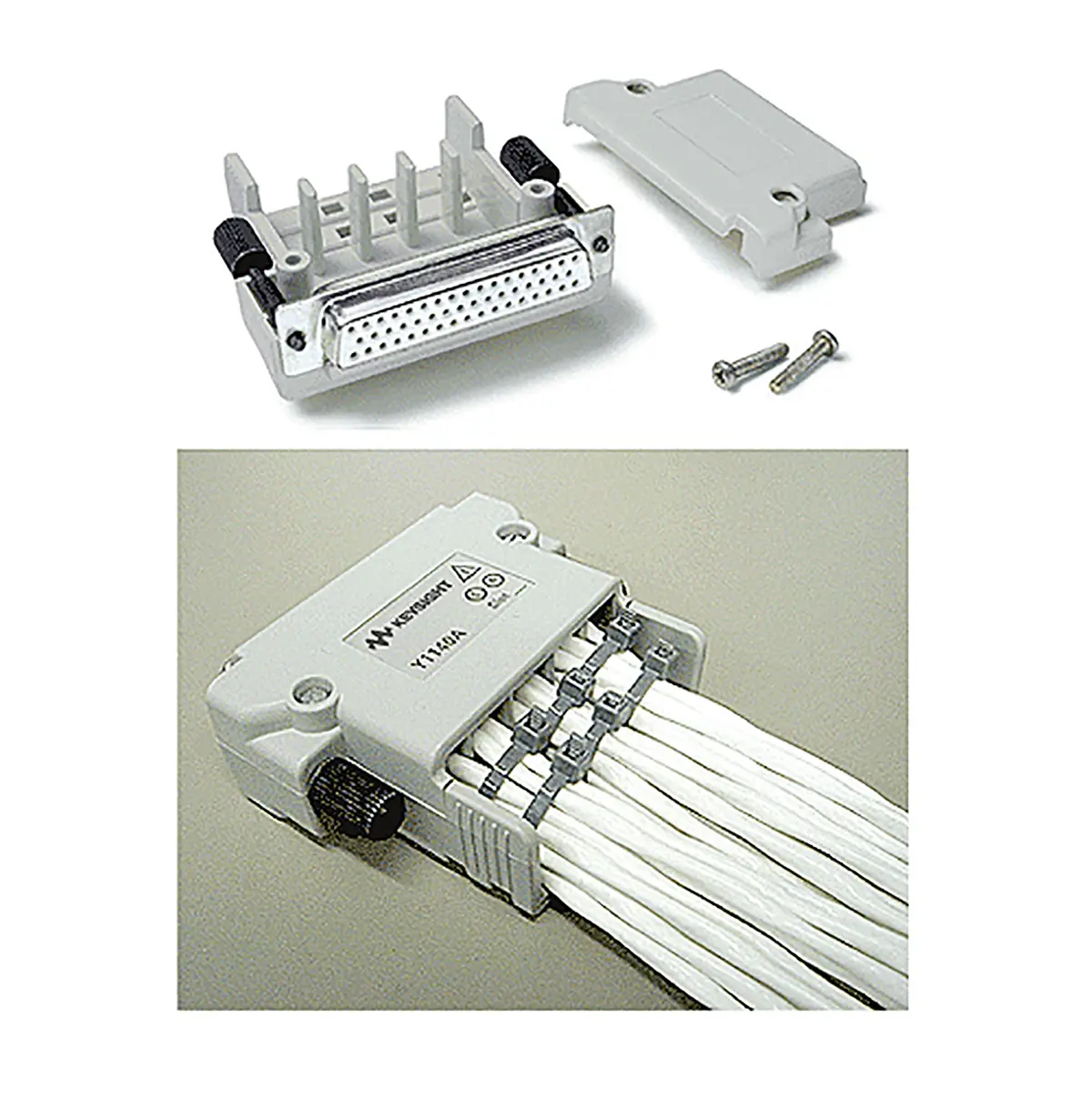 Produktfoto 1 von Keysight Technologies Datenerfassungsmodul Lötanschluss Steckverbindersatz für 78-polige Sub-D-Buchse 34922, 34924