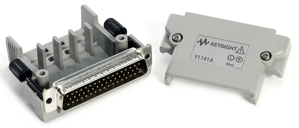 Produktfoto 1 von Keysight Technologies Datenerfassungsanschluss Lötanschluss Steckverbindersatz für 34951, 34952 50-poliger Sub-D-Stecker