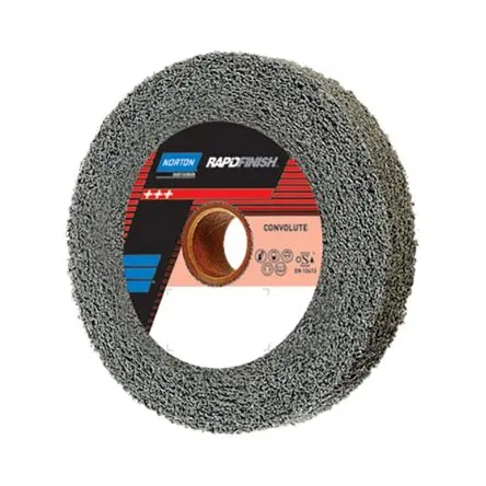 Produktfoto 1 von Norton Schleifbockscheibe Fein, 25.4mm x 25mm Entgratungs- und Finishingscheibe