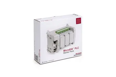 Produktfoto 1 von Allen Bradley Micro 850 SPS CPU Starter Kit, 14 Eing. Digital Ausg.Typ Analog, Digital Eing.Typ