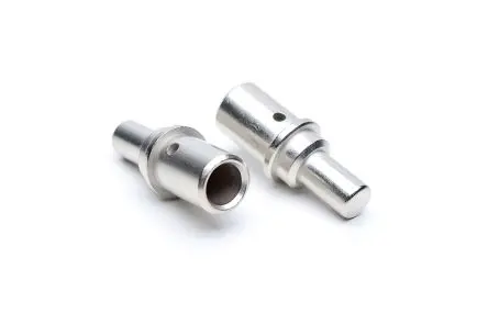 Produktfoto 1 von Amphenol AT60 Kfz-Anschlussklemme Stecker, Stiftkontakt, Lot, Kupferlegierung Nickel, Gold-beschichtet