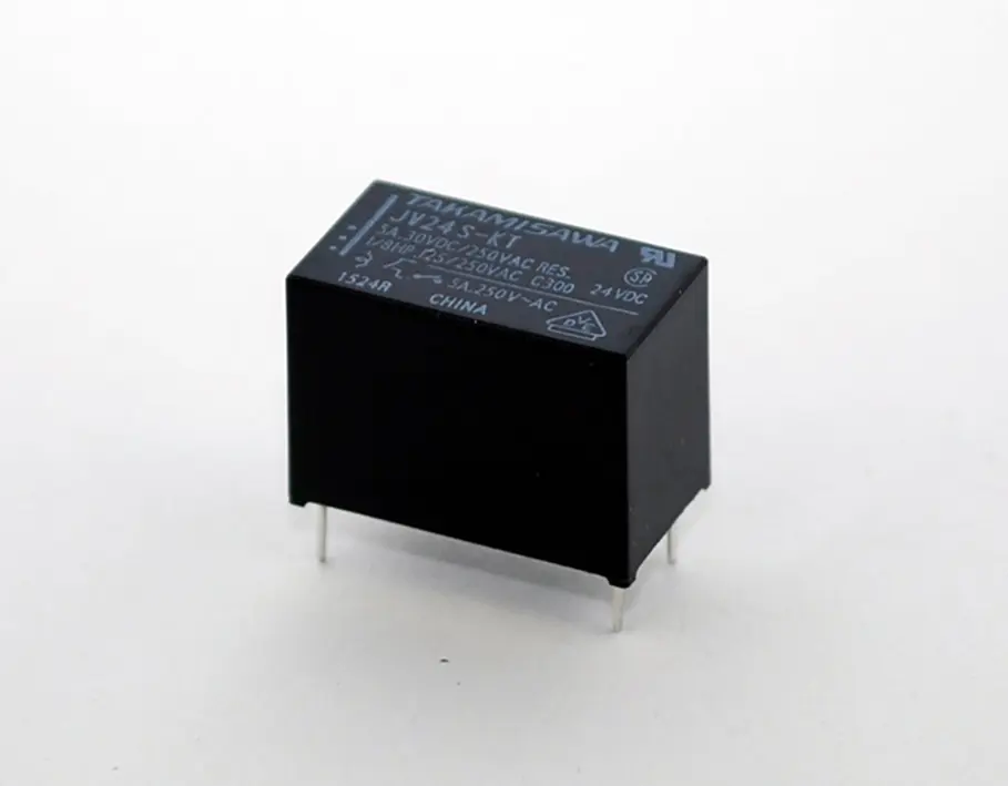 Produktfoto 1 von Fujitsu JV 9V dc Spule 1-poliger Schließer Printrelais 5A 270Ω 300mW Monostabiles Relais