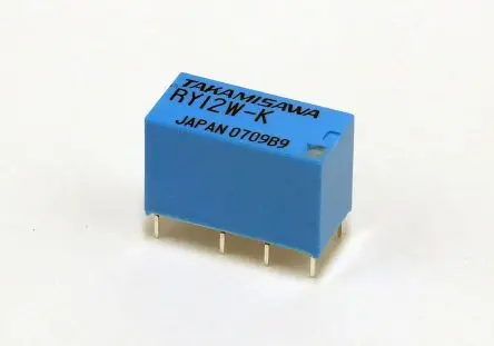 Produktfoto 1 von Fujitsu RY Signalrelais Oberfläche, 9V Spule, 2-poliger Umschalter, max. 1A, 60V ac / 60V dc, Lot