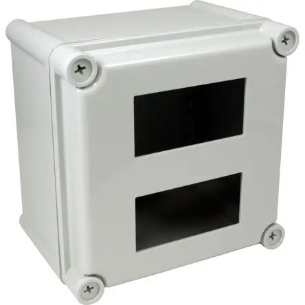 Produktfoto 1 von Red Lion Gehäuse für  Zwei 1/8-DIN-Meter