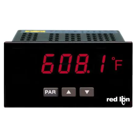 Produktfoto 1 von Red Lion PAX LED Digitales Multifunktionsmessgerät für Spannung, Temperatur H 45 mm B 92 mm 5-Stellen T. 104.1 mm 14.2