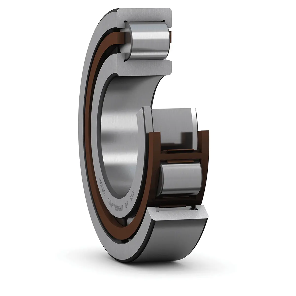 Produktfoto 1 von SKF Rollenlager 1-reihig / Außen-Ø 12 mm Außen-ø  232 kN 7000rpm 232 kN NJ 2311 ECP, Innen-Ø 55 mm, Breite 43 mm