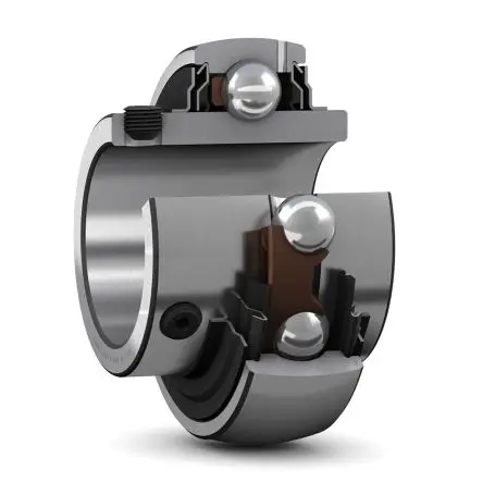 Produktfoto 1 von SKF Stahl Lagereinsatz 90 mm Außen-ø , Innen-Ø 50 mm, Traglast 23200 N