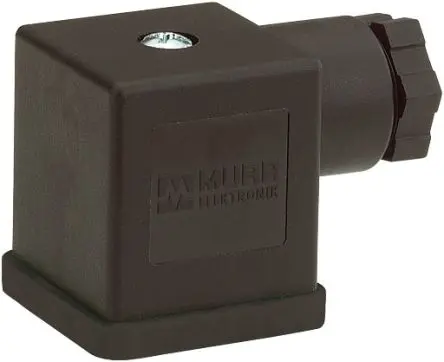 Produktfoto 1 von Murrelektronik Limited DIN 43650 Ventilsteckverbinder DIN 43650 A 3+E Stecker / 250V ac/dc Kontrollleuchte, M16 Kabel,