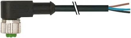 Produktfoto 1 von Murrelektronik Limited A-Coded, 5-polig Sensor-Betätigungselementkabel, Rechtwinklig Buchse / Nicht abgeschlossen, Länge