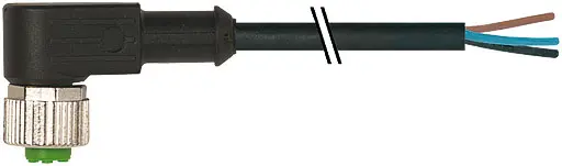 Produktfoto 1 von Murrelektronik Limited A-Coded, 5-polig Sensor-Betätigungselementkabel, Rechtwinklig Buchse / Nicht abgeschlossen, Länge