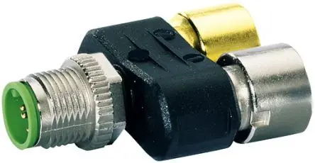 Produktfoto 1 von Murrelektronik Limited Slimline M12 Rundsteckverbinder Adapter Stecker, Buchse 5-polig 4A IP67