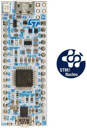 Produktfoto 1 von STMicroelectronics, Entwicklungsboard Entwicklungstool Microcontroller MCU STM8