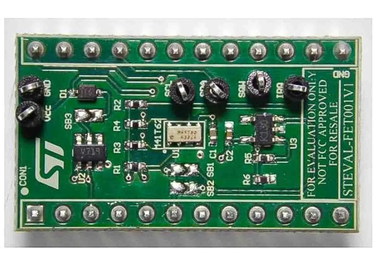 Produktfoto 1 von STMicroelectronics Adapter zum Einsatz mit Standard-DIL-24-Buchse