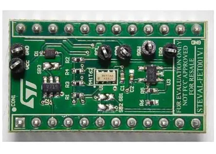 Produktfoto 1 von STMicroelectronics Adapter zum Einsatz mit Standard-DIL-24-Buchse