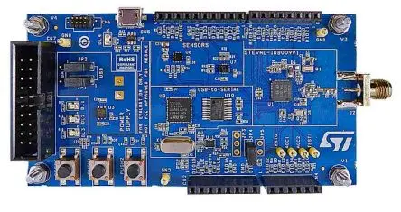 Produktfoto 1 von STMicroelectronics Bewertungsplattform Entwicklungstool Kommunikation und Drahtlos IDB009V1 Evaluierungsplatine