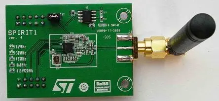 Produktfoto 1 von STMicroelectronics Tochterplatine für Transceiver mit niedriger Datenrate Entwicklungstool Kommunikation und Drahtlos