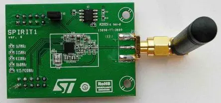 Produktfoto 1 von STMicroelectronics Transceiver-Daughterboard mit niedriger Datenrate Entwicklungstool Kommunikation und Drahtlos