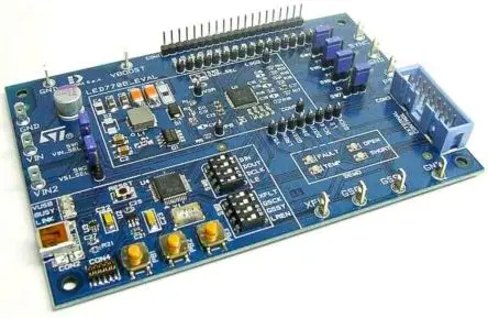 Produktfoto 1 von STMicroelectronics LED-Treiber LED-Treiberevaluierungskit Demoboard zum Einsatz mit Mikrocontroller, STEVAL,