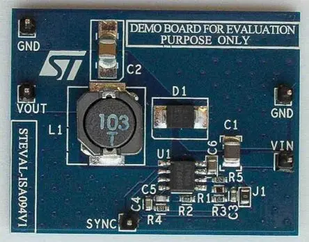 Produktfoto 1 von STMicroelectronics L7981 Entwicklungsbausatz Spannungsregler, Demoboard Spannungsversorgung, für